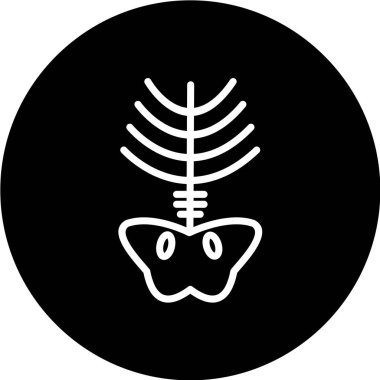 Bir insan beyin simgesinin vektör çizimi