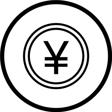 Dolar işareti vektör simgesi