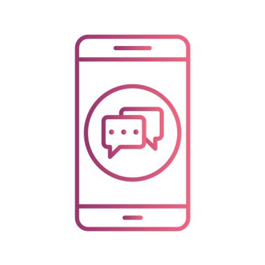 Mobil Uygulamalar konsept vektör çizimi beyaz arkaplan üzerinde 