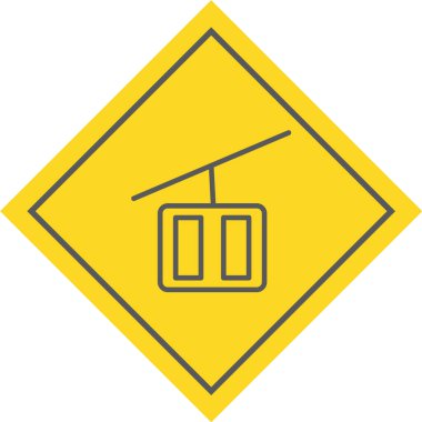 Modern b 'nin vektör illüstrasyonunda simge uyarı işareti yok