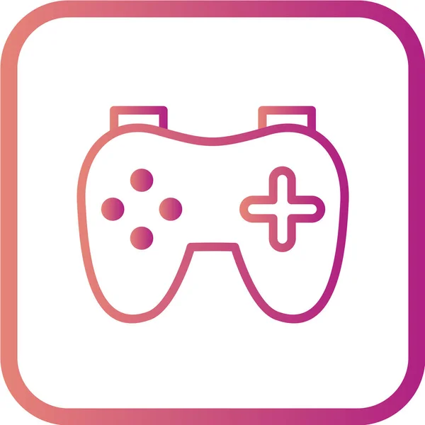 ゲームコントローラーベクトルアイコン — ストックベクタ