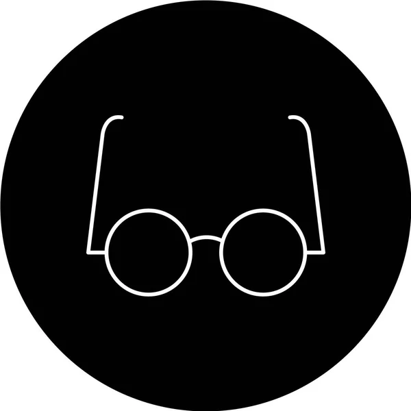 Gafas Icono Vector Ilustración — Archivo Imágenes Vectoriales