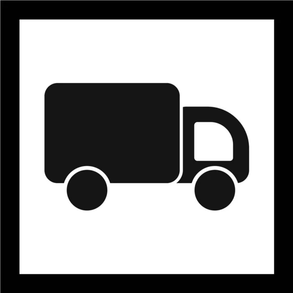 Truck Pictogram Vector Illustratie — Stockvector