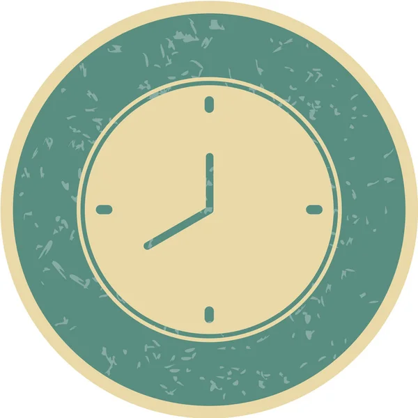 Vector Ilustración Reloj — Archivo Imágenes Vectoriales