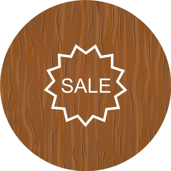 Vector Illustration Sale Tag — Stock Vector