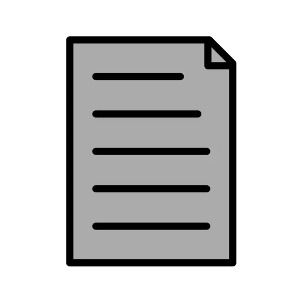 Icon Dateiformat Vektorillustration — Stockvektor