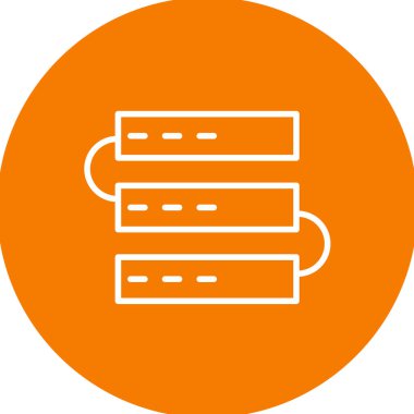 ağ sunucusu vektör illüstrasyonu