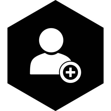 Kullanıcı Simgesi Stili İzole Arkaplan Ekle