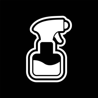  Spreyleme Simgesi Moda Biçiminde İzole Arkaplan