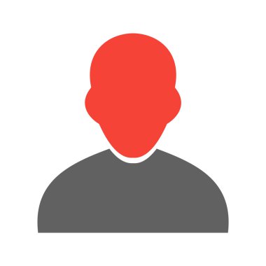 Moda Biçimli Avatar Simgesi İzole Arkaplan