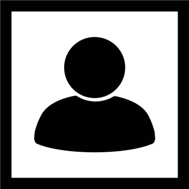 kullanıcı simgesi, avatar vektör illüstrasyonu