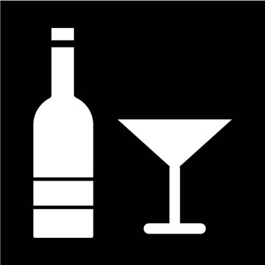  Gıda ve içecek Web ikonu vektör illüstrasyonu