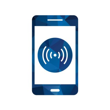 minimalist vektör illüstrasyonu, uygulama simgesi