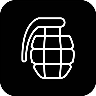 Bomba whizzbang simgesinin vektör çizimi