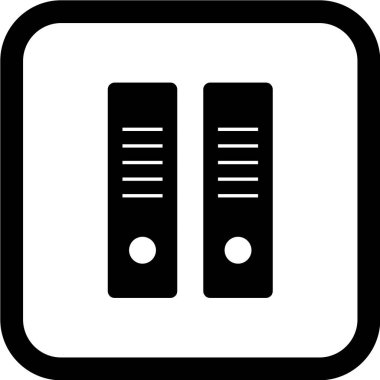 Moda Biçiminde Dosya Simgesi İzole Arkaplan  