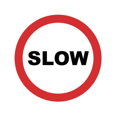 Yol simgesi, vektör illüstrasyonu