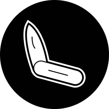  bıçak simgesi modada izole edilmiş arkaplan