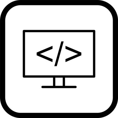 Simge Eğilimi Tarzı İzole Arkaplan Programlanıyor