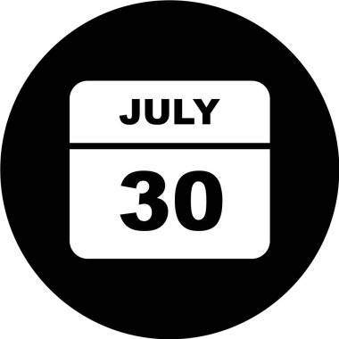 Takvim simgesi tasarımı, vektör illüstrasyonu