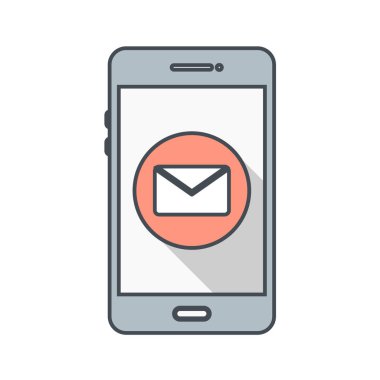 Mobil Uygulamalar konsept vektör çizimi beyaz arkaplan üzerinde 