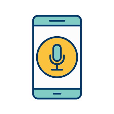 Mobil Uygulamalar konsept vektör çizimi beyaz arkaplan üzerinde 