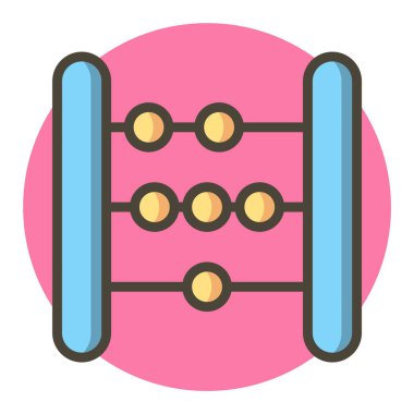 ABACUS Simge Moda Tarzı İzole Arkaplan