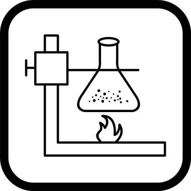 Moda Biçimli Ayrı Arkaplan Simgesinin Altında Yangın      