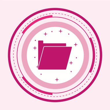 uzun gölgeli film sembolünün düz tasarım simgesi