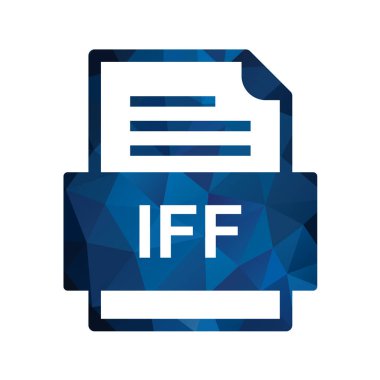 dosya biçimi simgesi, vektör illüstrasyonu