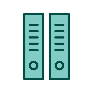 Moda Biçiminde Dosya Simgesi İzole Arkaplan  