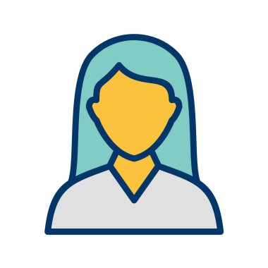 avatar insan karakter vektör çizimi tasarımı