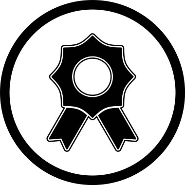 ödül simgesi modada izole edilmiş arkaplan      