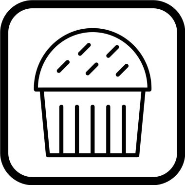 Gıda Web ikonu vektör illüstrasyonu 