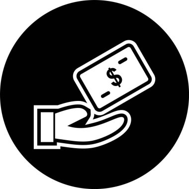 Moda Biçimli Kiralama Simgesi İzole Arkaplan