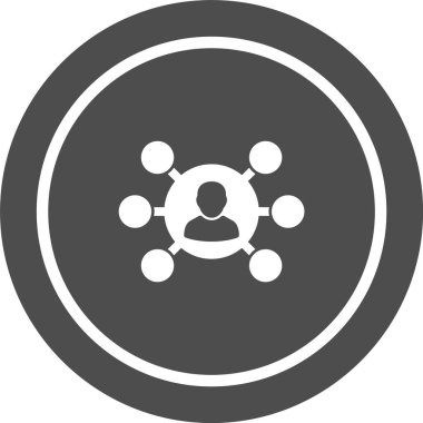 Moda Biçiminde Paylaşılan Simge İzole Arkaplan