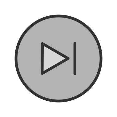 Moda Biçimli Sonraki Simge İzole Arkaplan