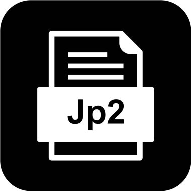 dosya biçimi simgesi, vektör illüstrasyonu