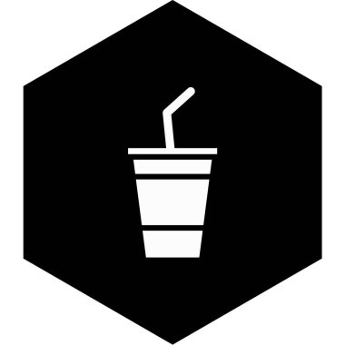  Gıda ve içecek Web ikonu vektör illüstrasyonu