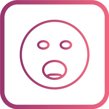 Emoji Simgesi Moda Biçiminde, vektör