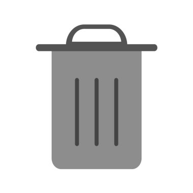 Multimedya düz simgesi beyaz arkaplanda izole edildi