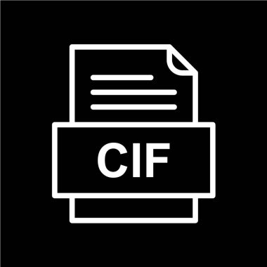 dosya biçimi simgesi, vektör illüstrasyonu