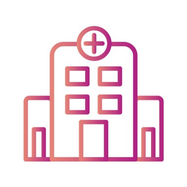 Sağlık hizmeti simgesi vektör illüstrasyonu