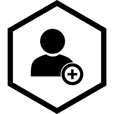 Kullanıcı Simgesi Stili İzole Arkaplan Ekle