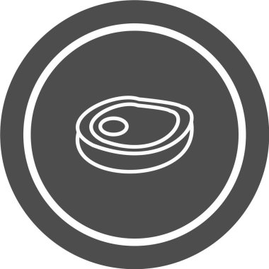 Gıda Web ikonu vektör illüstrasyonu 