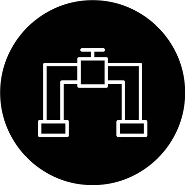 Modern b 'nin vektör illüstrasyonu para ikonundan yoksun