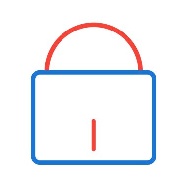 Alışveriş poşeti ikon vektör illüstrasyonu