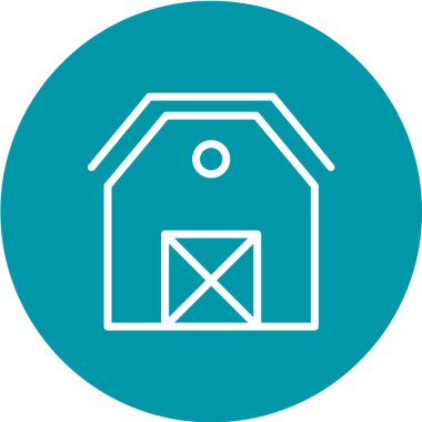 Emlak simgesi vektör illüstrasyonu 