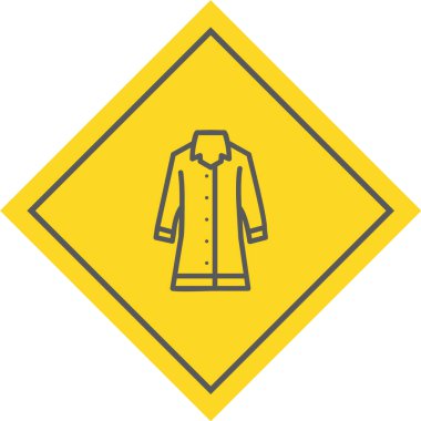 Uzun gölge simgesinin vektör illüstrasyonu