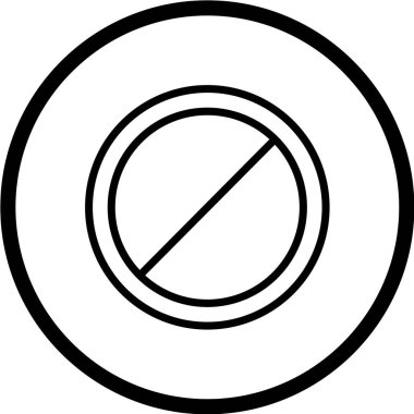 Yol simgesi, vektör illüstrasyonu