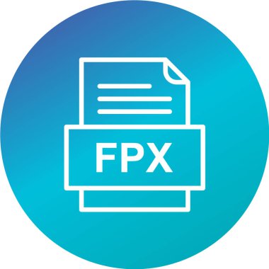 tipik dosya biçimi vektör illüstrasyonu 